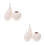 6Pcs Beige Ceramic Flower Vases Simple Style Ornament 9