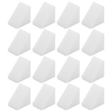 300Pcs Plastic Furniture Sagging Wedges White Drawer Bottom Supports
