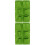 2Pcs Green Wall Hanging Plant Bag Felt Multi-Pocket Vertical Planter 5