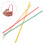 80Pcs Bamboo Weaving Strips Cane Webbing for Home and Craft 8