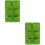 2Pcs Green Wall Hanging Plant Bag Felt Multi-Pocket Vertical Planter 6
