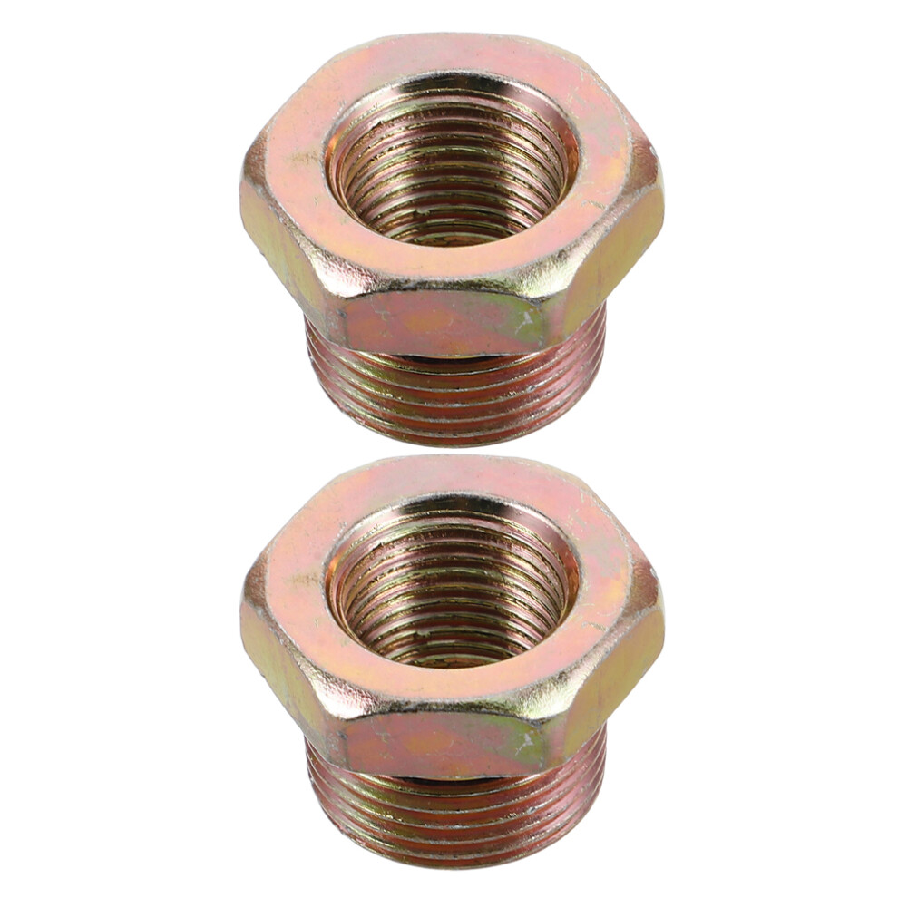 6Pcs Transfer Adapter Brass Gas Refill Valve Connector Gold 3601565783956
