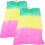 4 Pcs Belly Dance Fan Silk Cloth Bamboo 1