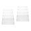 Multi-Tier Acrylic Beverage Display Rack With Tiers 2pcs 6