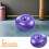 2 Pack Yoga Ball Exercise Equipment For Home Donuts Shaped Office 7