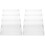 Multi-Tier Acrylic Beverage Display Rack With Tiers 2pcs 4