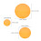 15Pcs Translucent Orange Pet Light Filter Sheets Adhesive for Home Use 3