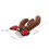 One Pair Motorcycle Reindeer Antler Decoration Horn Accessory 3