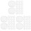 60Pcs Durable Clear Glue Dispenser Plates for Multi-Function Craft Use 4
