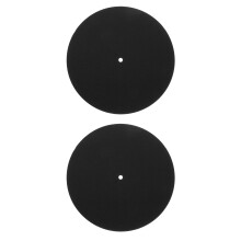 4 Pcs Gramophone Record Mat Sliding Pad Felt Multicolor