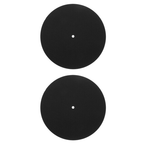 4 Pcs Gramophone Record Mat Sliding Pad Felt Multicolor