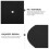 4 Pcs Gramophone Record Mat Sliding Pad Felt Multicolor 6