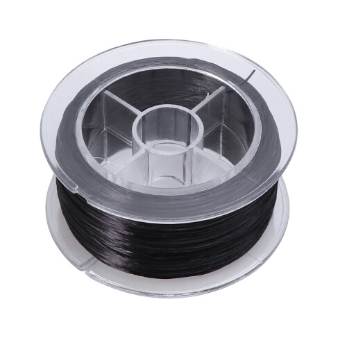 2Pcs Black Elastic Beading Thread Flexible Cord for Jewelry Use