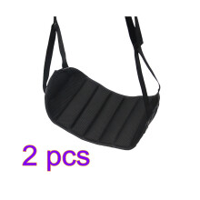 2 Pcs Adjustable Leg Rest Footrest Under Desk Traveling Sling Hammock