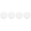 4Pcs Tubular Gauze for Hand Wrap White Polyester Mesh 6