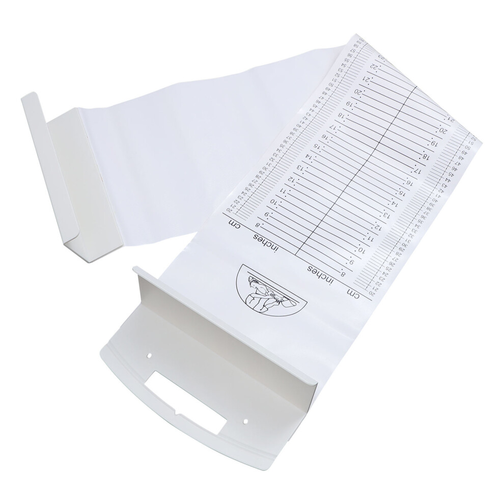 4Pcs Ruler Abs Child Meter Stick White Happyyami