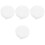 4Pcs Tubular Gauze for Hand Wrap White Polyester Mesh 5