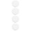 4Pcs Tubular Gauze for Hand Wrap White Polyester Mesh 10