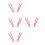 4Pcs Foldable Stainless Steel Cake Cooling Rack for Baking Red 8