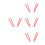 4Pcs Foldable Stainless Steel Cake Cooling Rack for Baking Red 7