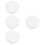 4Pcs Tubular Gauze for Hand Wrap White Polyester Mesh 9