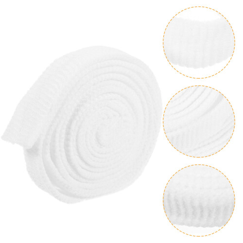 4Pcs Tubular Gauze for Hand Wrap White Polyester Mesh 2