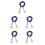 5Pcs Lightweight Fencing Epee Wire Blue Body Cable for Competition 9