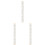 3Pcs Premium Growth Chart Kids Height Ruler Removable Wall Decor 2