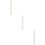 3Pcs Premium Growth Chart Kids Height Ruler Removable Wall Decor 9