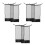 6Pcs Interesting Pool Chair Mesh Black Swim Float for Summer Fun 3