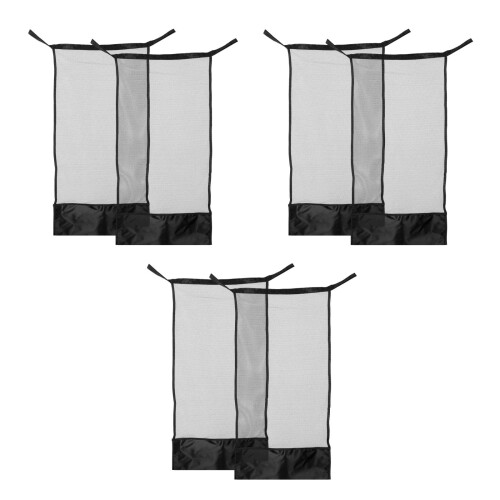6Pcs Interesting Pool Chair Mesh Black Swim Float for Summer Fun 2