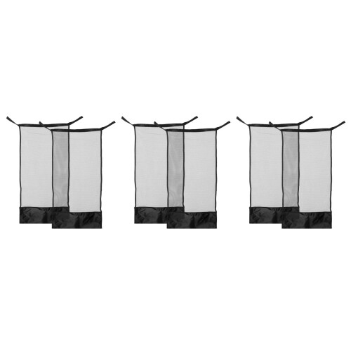 6Pcs Interesting Pool Chair Mesh Black Swim Float for Summer Fun 1