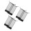 6Pcs Interesting Pool Chair Mesh Black Swim Float for Summer Fun 5