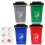 3Sets Durable Plastic Miniature Garbage Bins Kids Environmental Toys 3