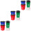 3Sets Durable Plastic Miniature Garbage Bins Kids Environmental Toys 7