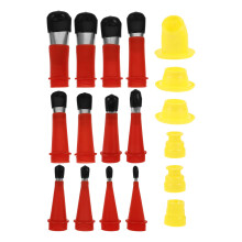 2Sets Multi-Color Caulking Tips Kit Rubber Metal Easy Clean Tools