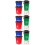 3Sets Durable Plastic Miniature Garbage Bins Kids Environmental Toys 10