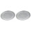 2 Pcs Round Shaped Pizza Board Dishes Board Western Bread 2