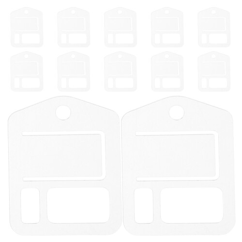 30Pcs Floss Drops Cross Stitch Acrylic Thread Organizer Bobbins Holder