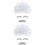 2 Sets Cosplay Wigs Accessories Beard Costume Scientist Eyebrows 5