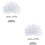 2 Sets Cosplay Wigs Accessories Beard Costume Scientist Eyebrows 6