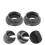 2Pcs Fire Hose Connector Metal Adapter for Hydrant Grey 9