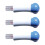 3Pcs Felting Tools Kit with Durable Iron Needle Multi Color Handle Set 8