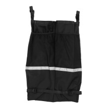 Black Oxford Waterproof Oxygen Tank Bag for Wheelchair Use