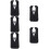 5 Pieces Dining Bib Durable Elderly Adult Polyester Saliva Container 11
