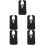5 Pieces Dining Bib Durable Elderly Adult Polyester Saliva Container 6