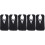 5 Pieces Dining Bib Durable Elderly Adult Polyester Saliva Container 9