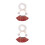 2Pz Mantelle Velluto Per Bambole E Peluche Per Occasioni Festive 8