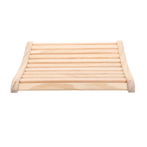 Cuscino Da Sauna in Legno Beige Collo E Lombare