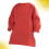 2Pz Tuta Pittura Bambini Rossa Con Chiusura Regolabile E Resistente 11